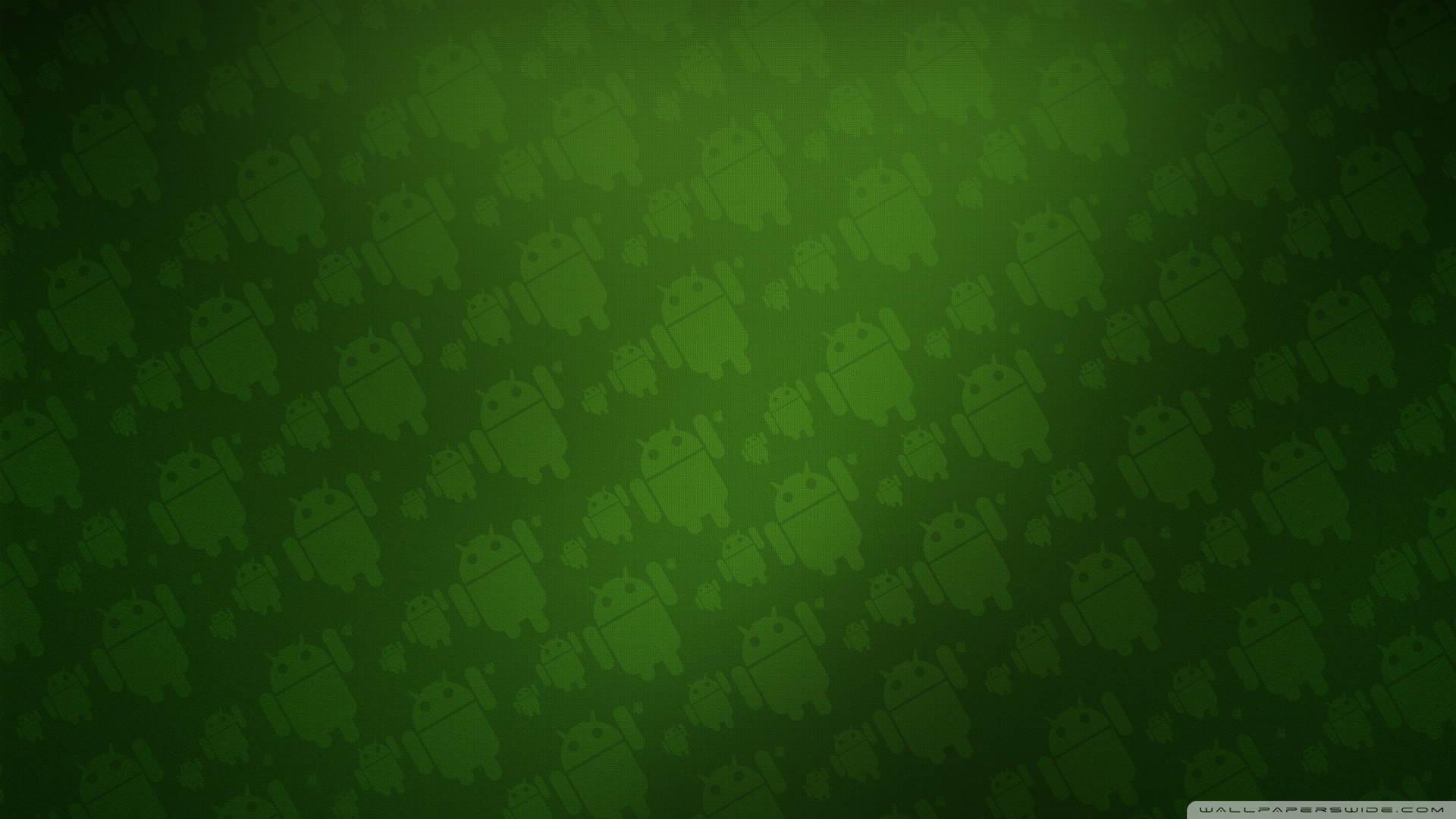 Android Green Background Wallpaper