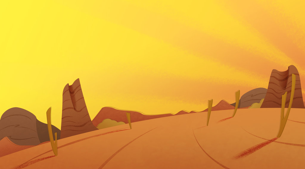 Desert Cartoon Background Desert Background by