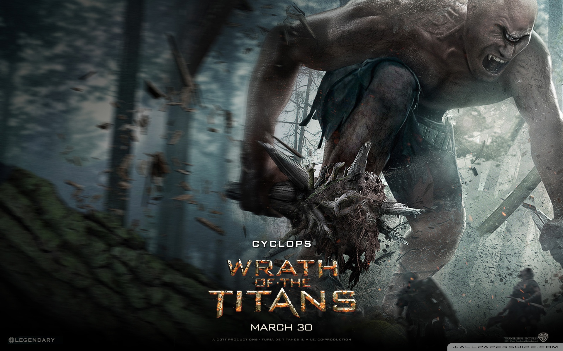 Wrath Of The Titans Cyclops Ultra HD Desktop Background Wallpaper For