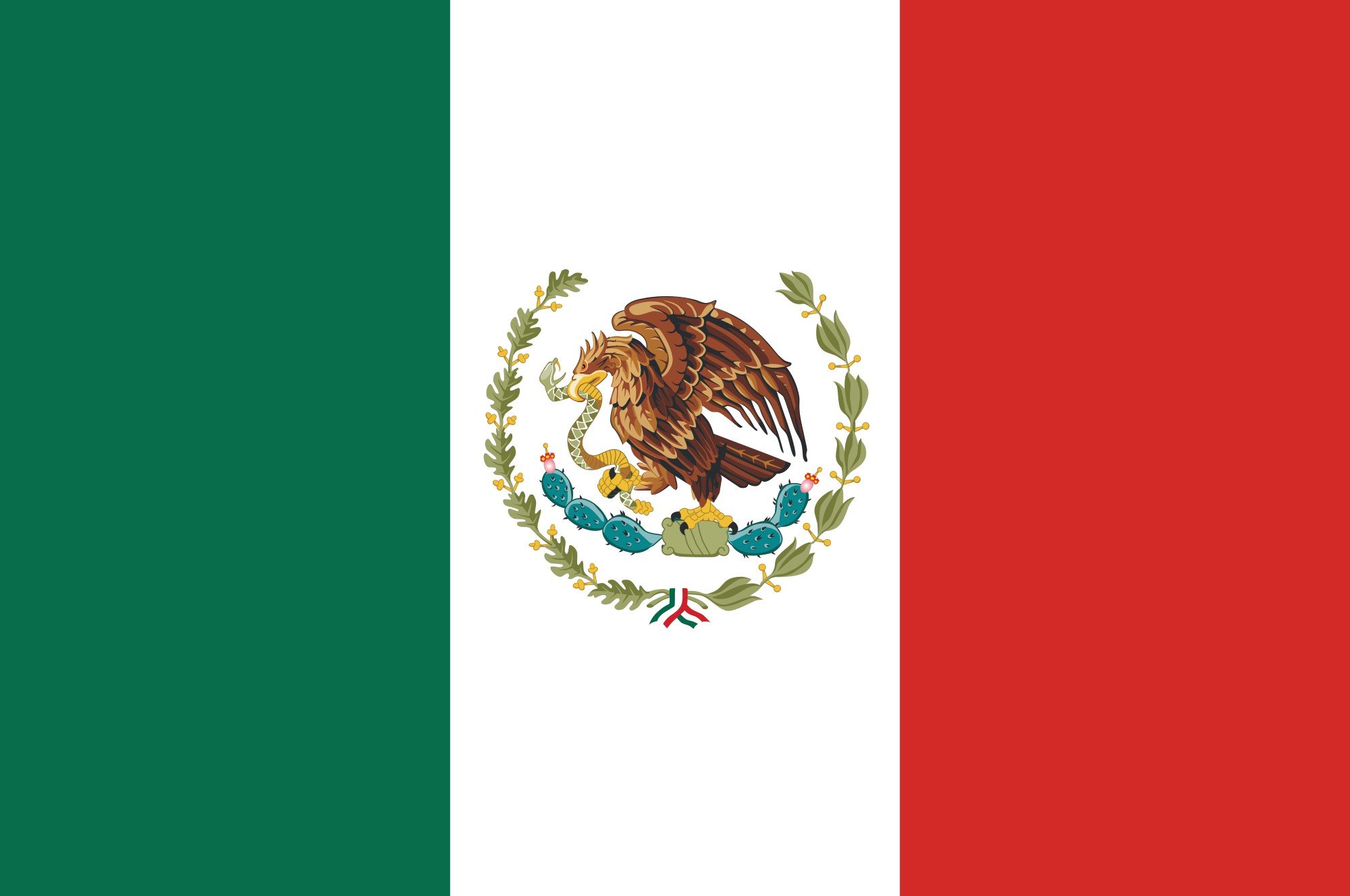 Printable Flag Of Mexico