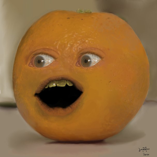 Annoying Orange By Tutodraw