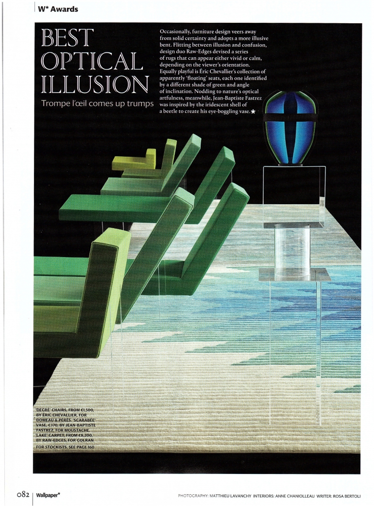 Received The Wallpaper Design Award For Best Optical Illusion