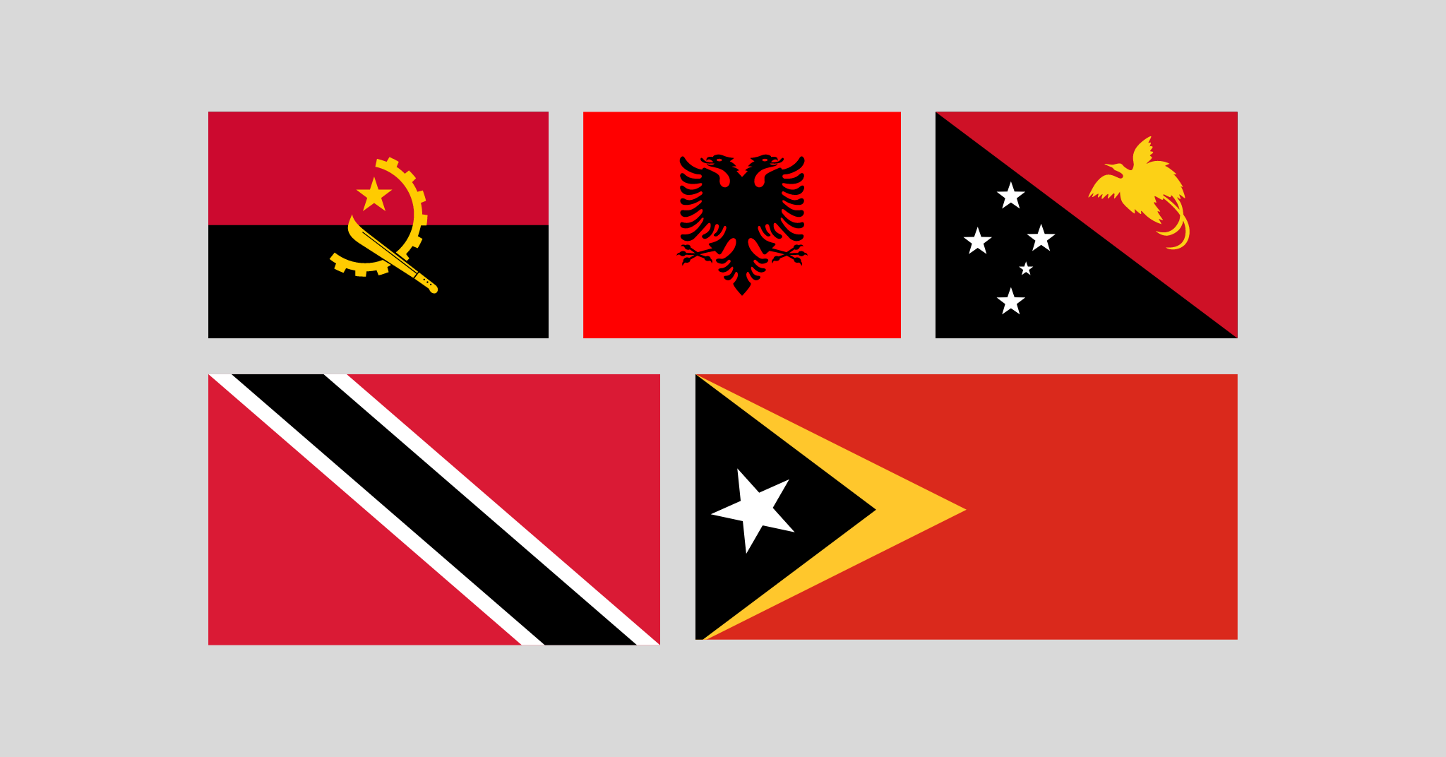 Red And Black Flag Wallpaper