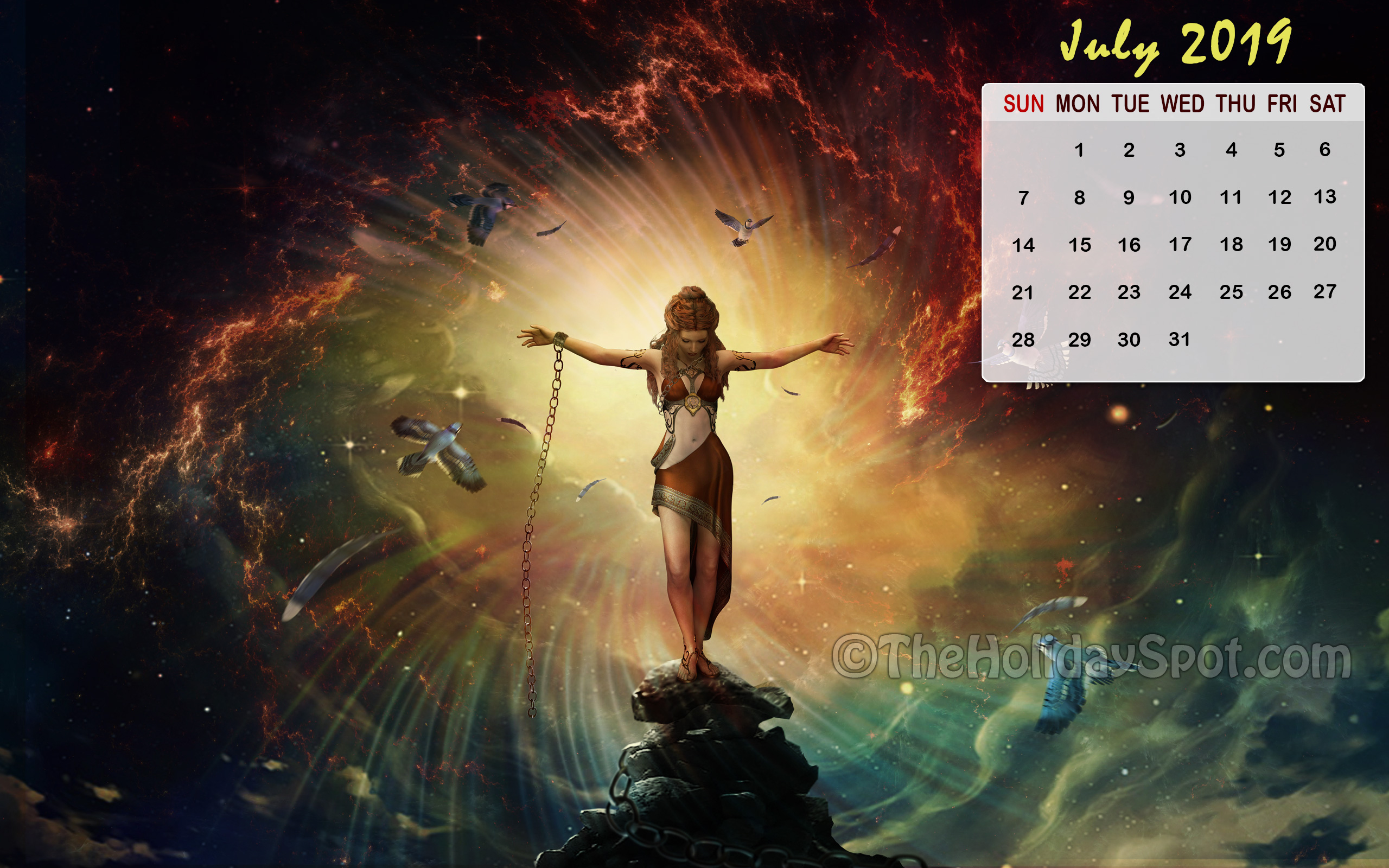 Month Wise Calendar Wallpaper Of