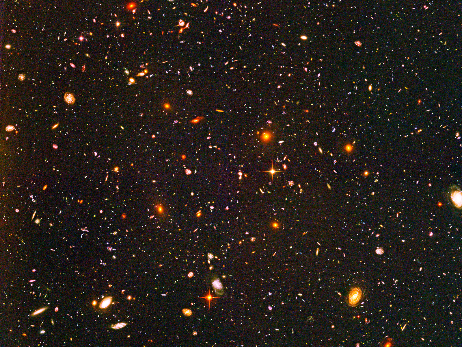 HD Wallpaper Hubble Ultra Deep Field X Kb Jpeg