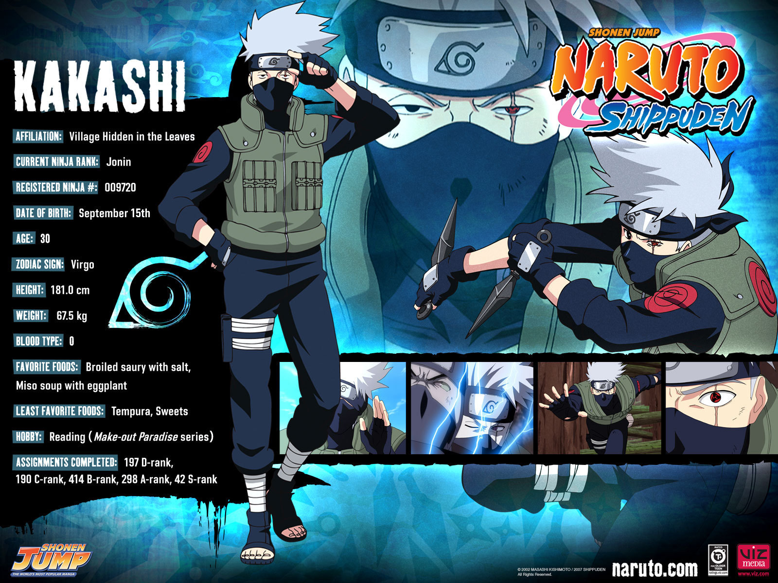 Description Kakashi Naruto Shippuden Wallpaper Is