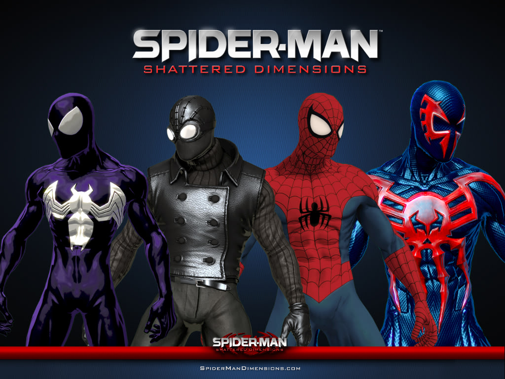 Spider Man Shattered Dimensions Costumes