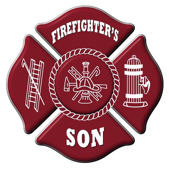 Retired Firefighter Decals