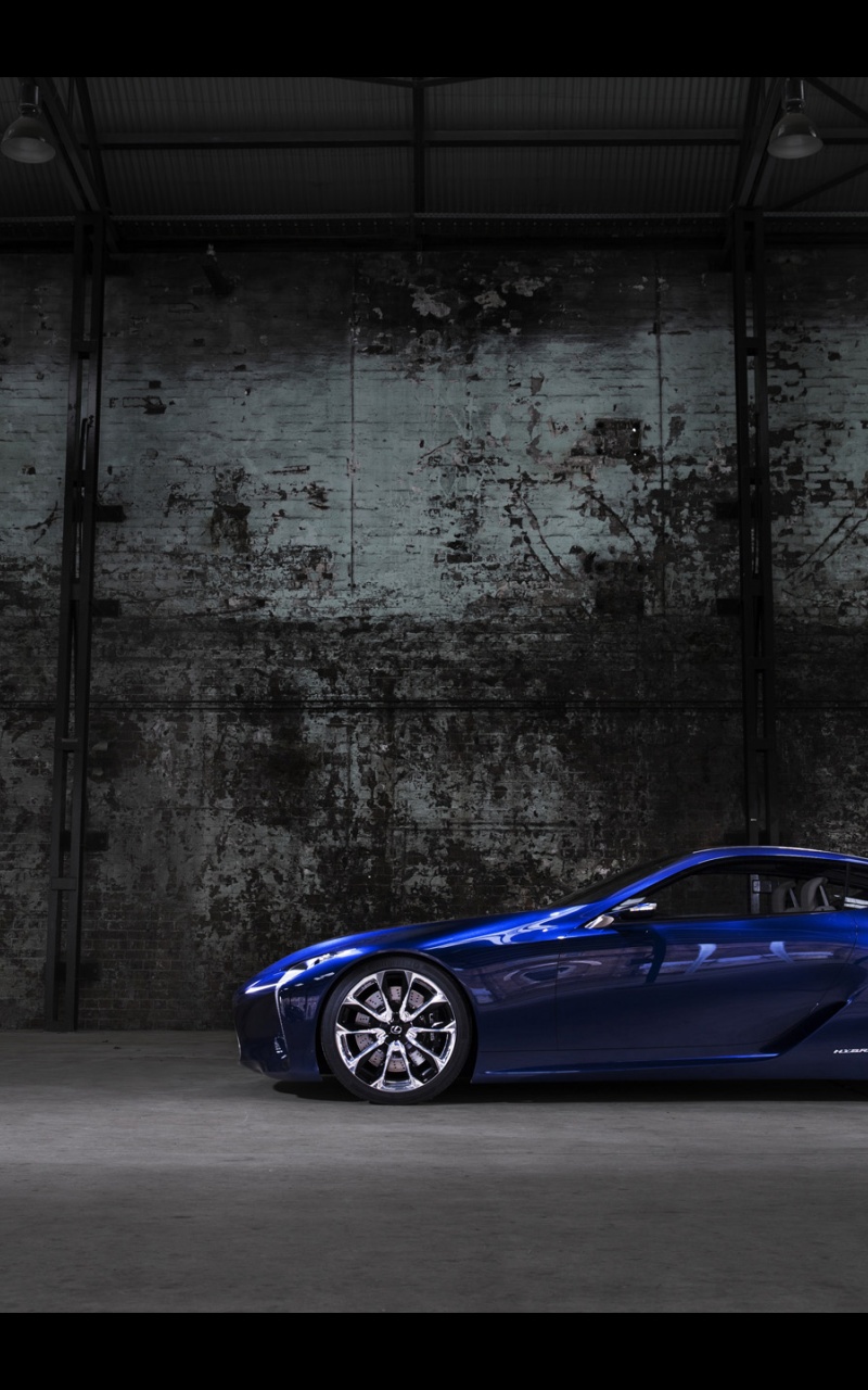 Lexus Lf Lc Blue Concept Static Side Htc 8x Wallpaper