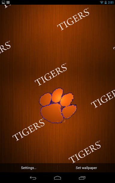 Clemson Live Wallpaper HD Re Android App Playboard