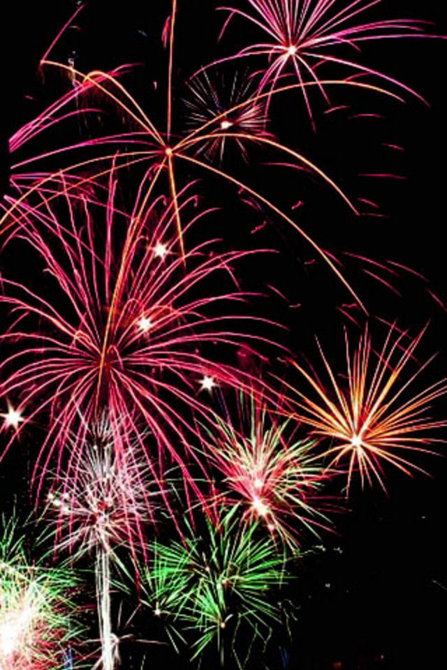 Fireworks iPhone Wallpaper HD