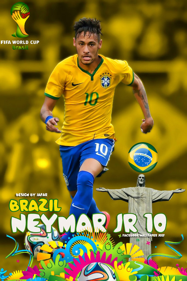 Neymar Brazil Wallpaper By Jafarjeef