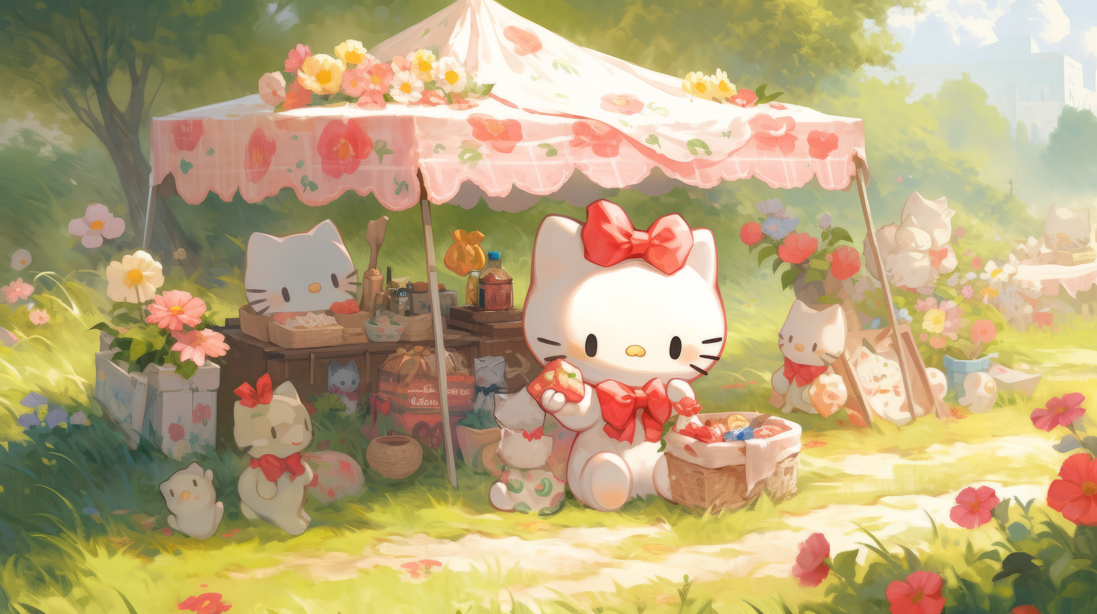 Anime Hello Kitty HD Wallpaper By Patrika