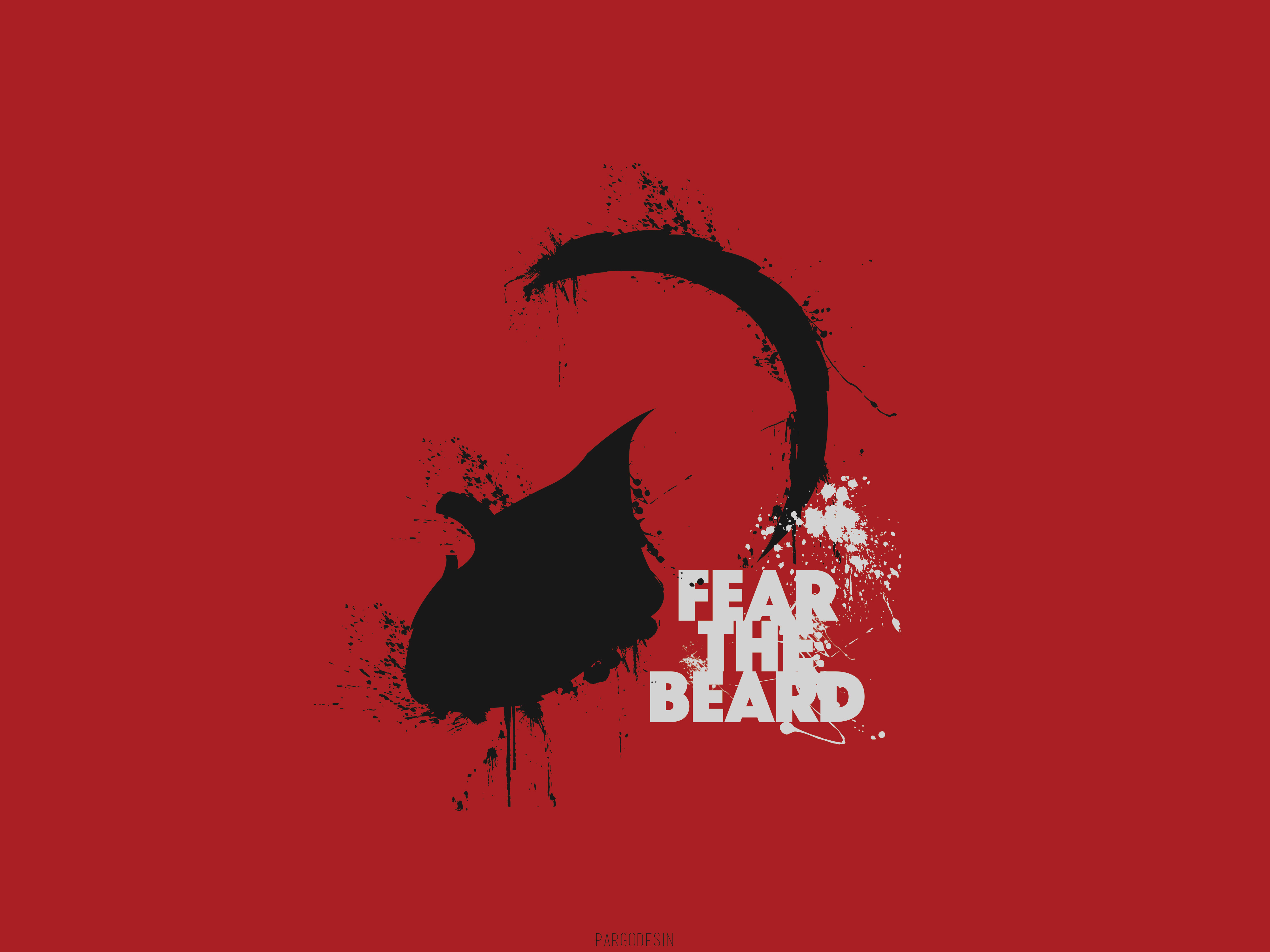  download James Harden Fear The Beard Wallpaper Beard james 4000x3000