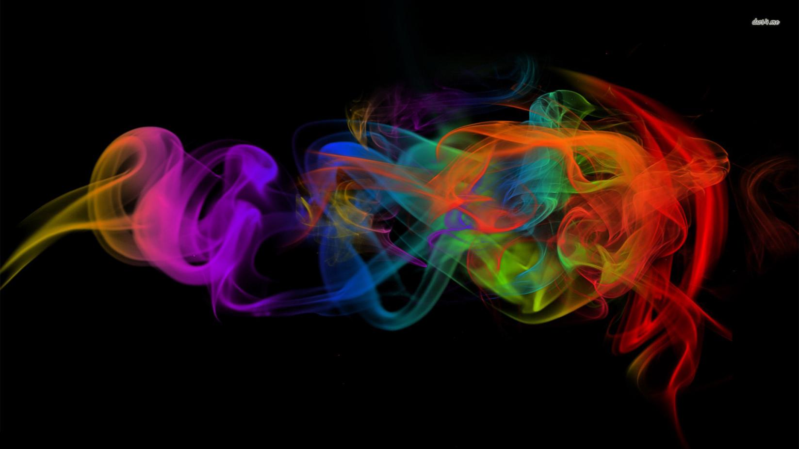 Your Wallpaper Colorful Smoke Abstract Jpg