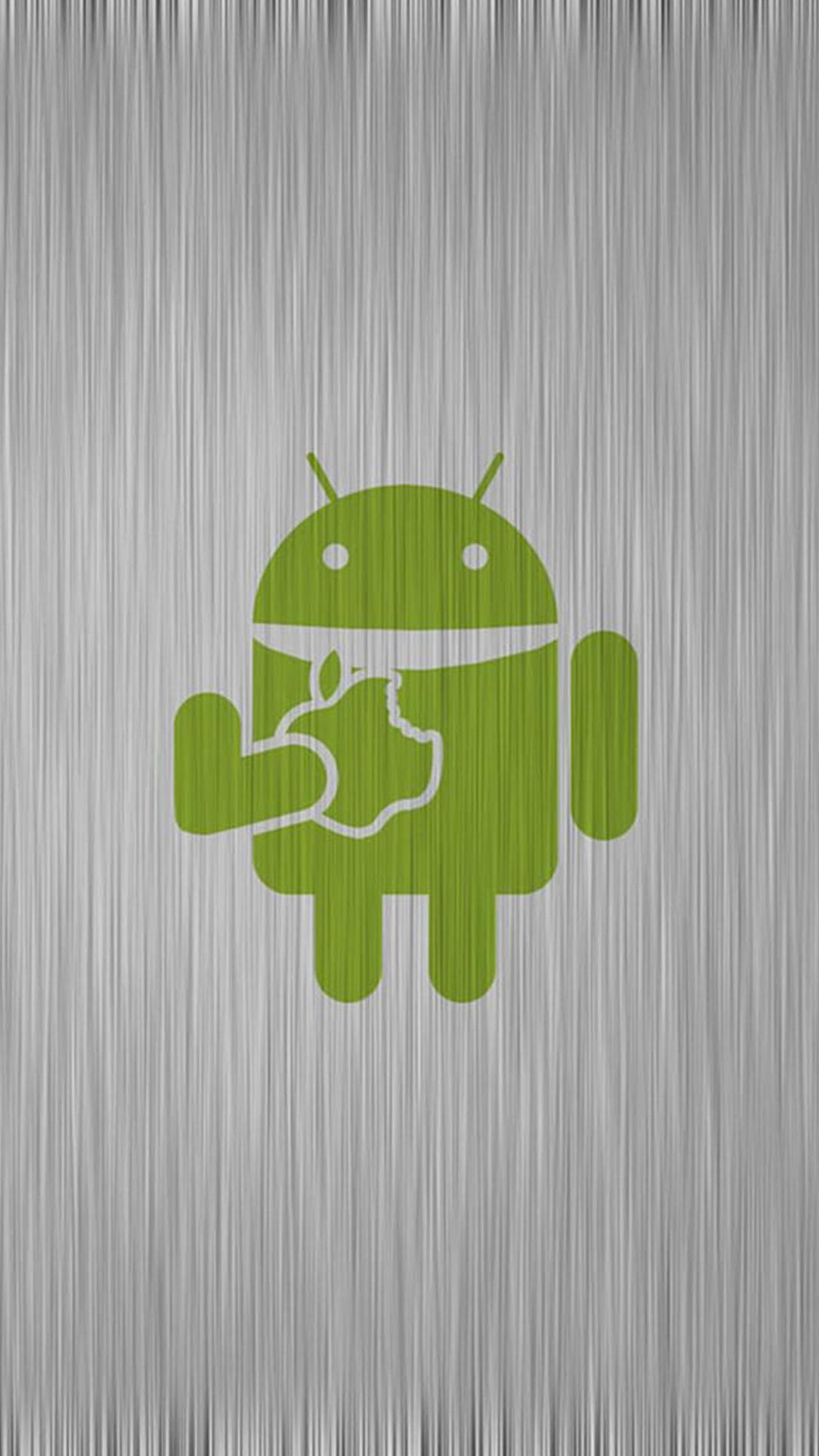 Android Eating Apple Best Htc One Wallpaper And Easy To