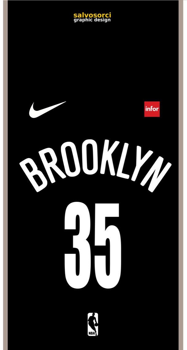 Kevin Durant Brooklyn Nets Nba 35 shirt wallpaper Brooklyn nets