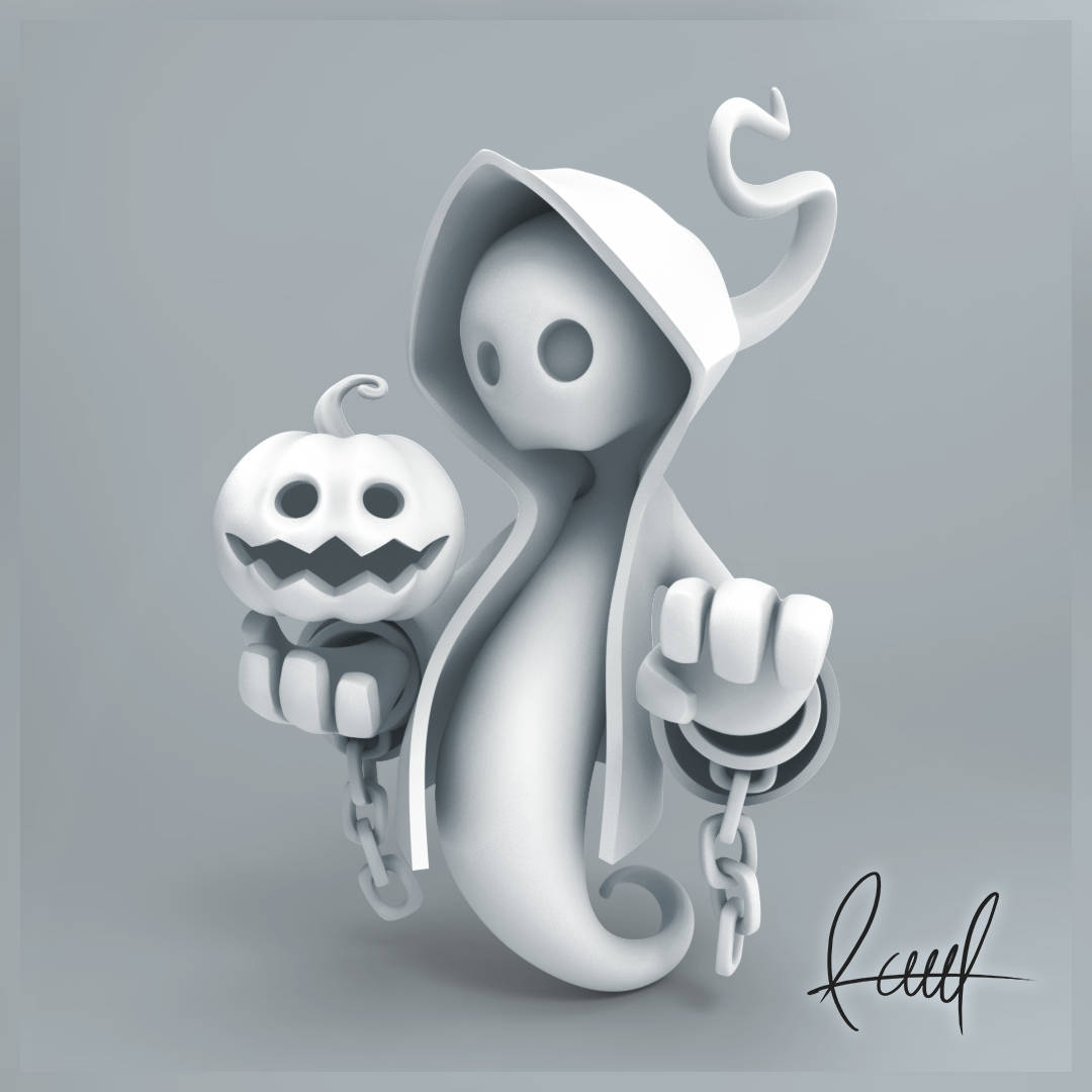 Cool 3d Ghost Wallpaper
