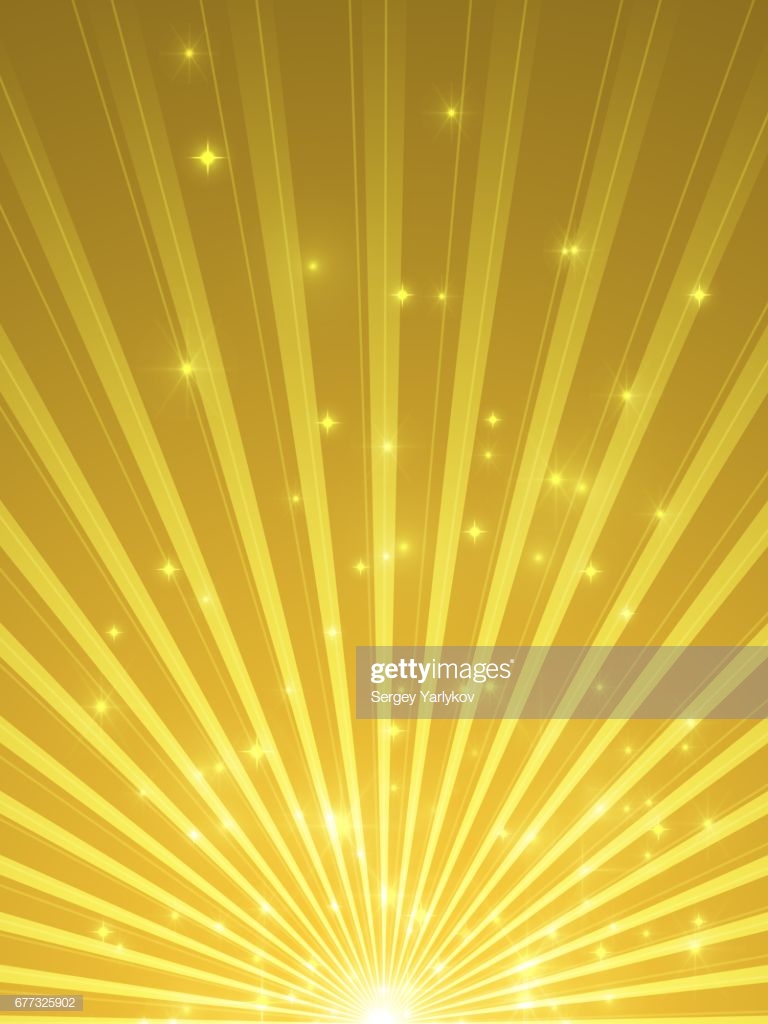 Showtime Background Stars Golden Glowing And Sparkling