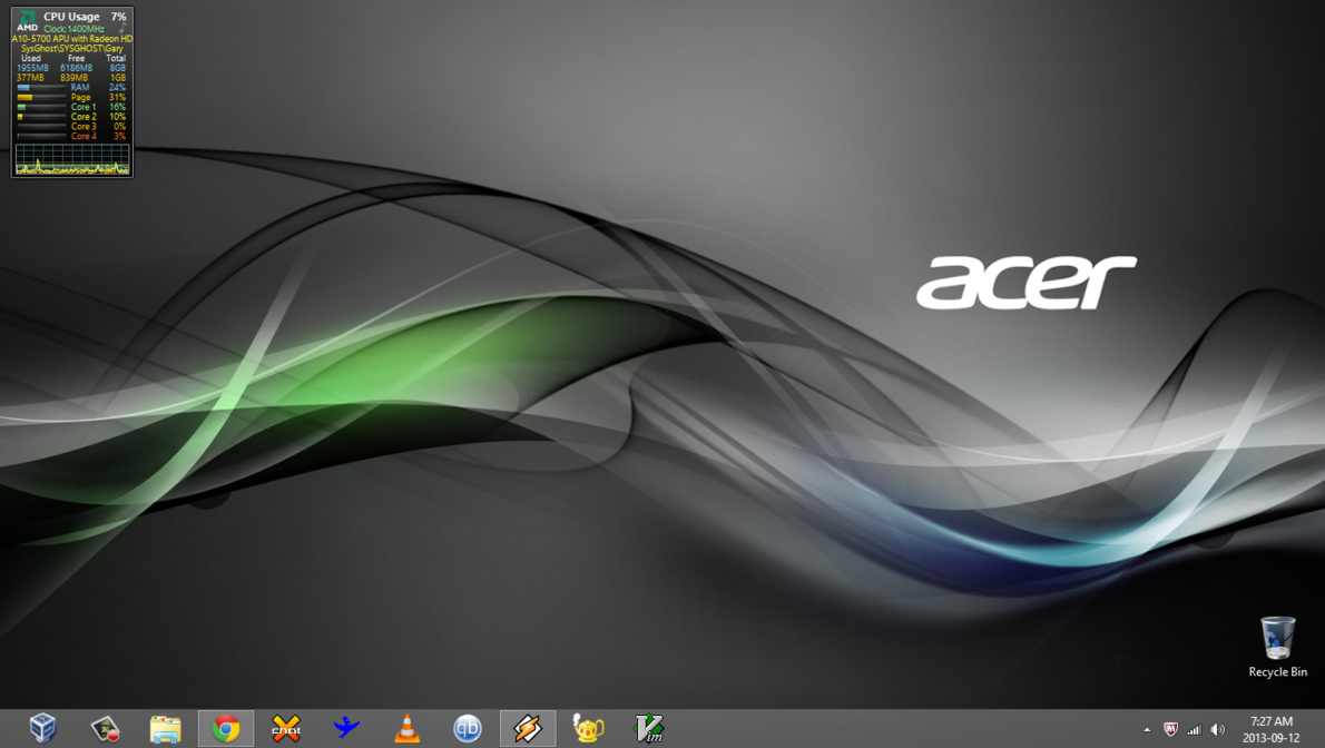 Acer Aspire M3420 Windows Desktop By Ipodpunker