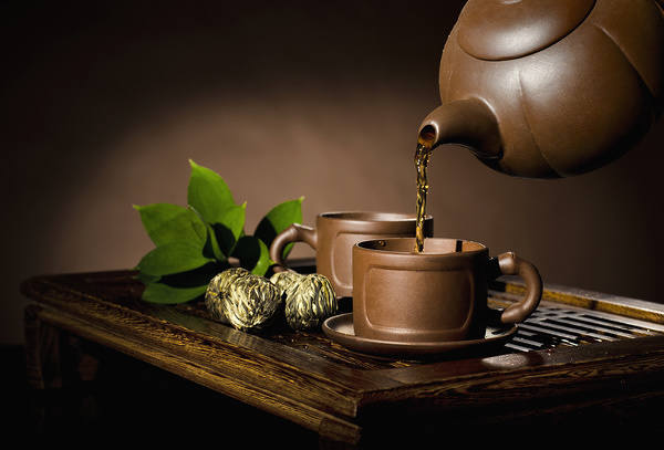 Beautiful Brown Tea Background