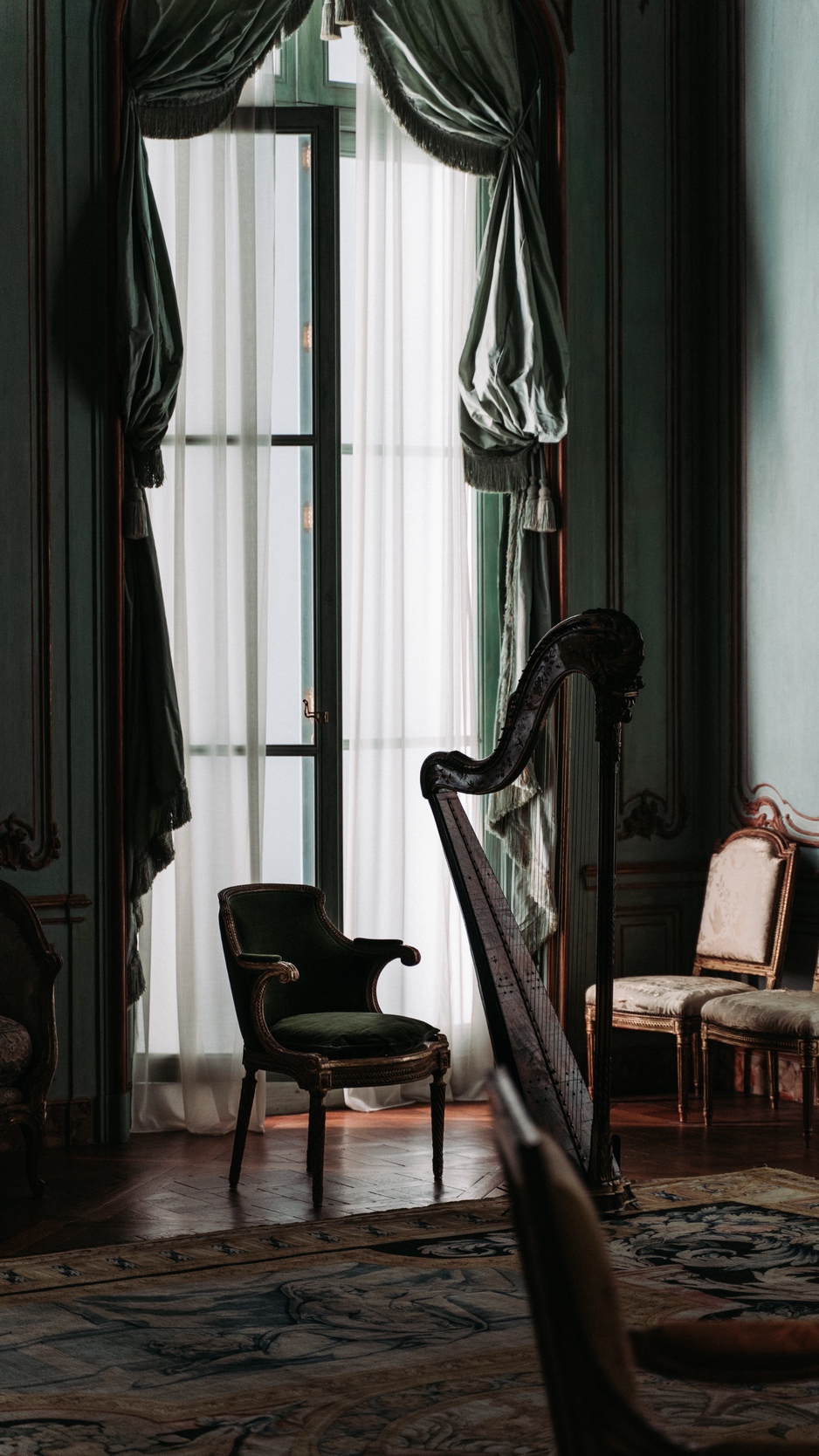 Wallpaper Room Interior Furniture Harp