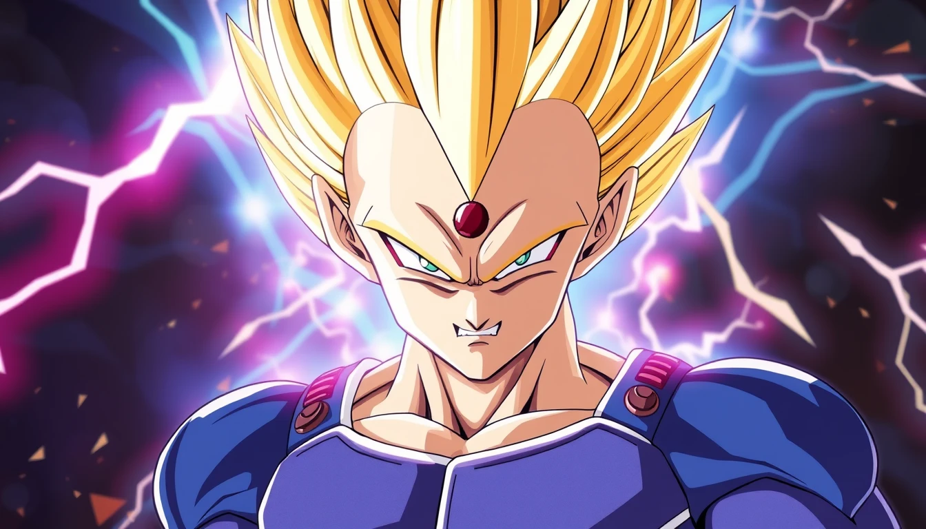 Majin Vegeta Wallpaper