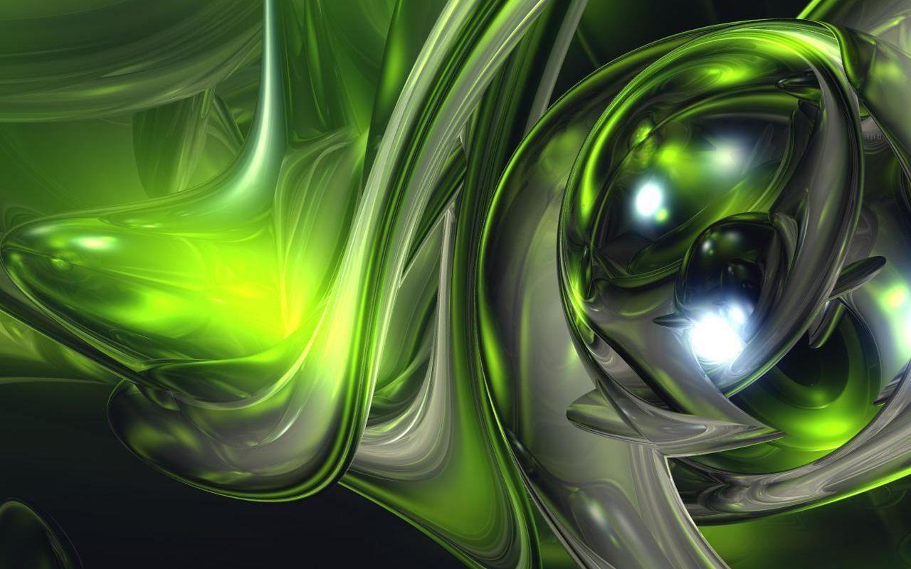 Green Abstract Wallpaper Desktop Background Image