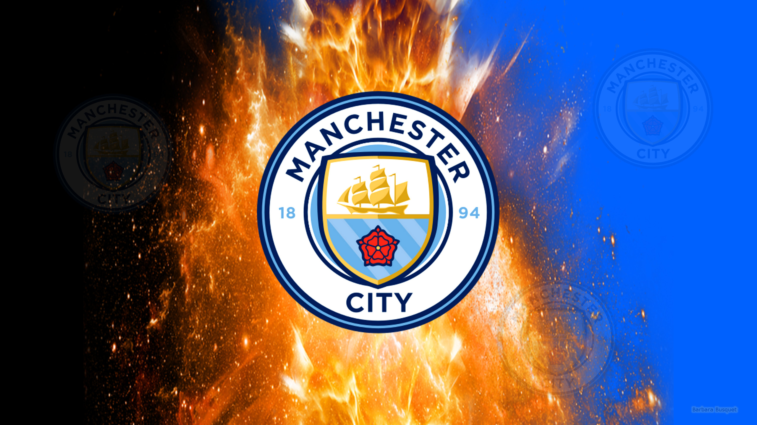 Mancity Logo Classic and Retro Manchester City Football Shirts