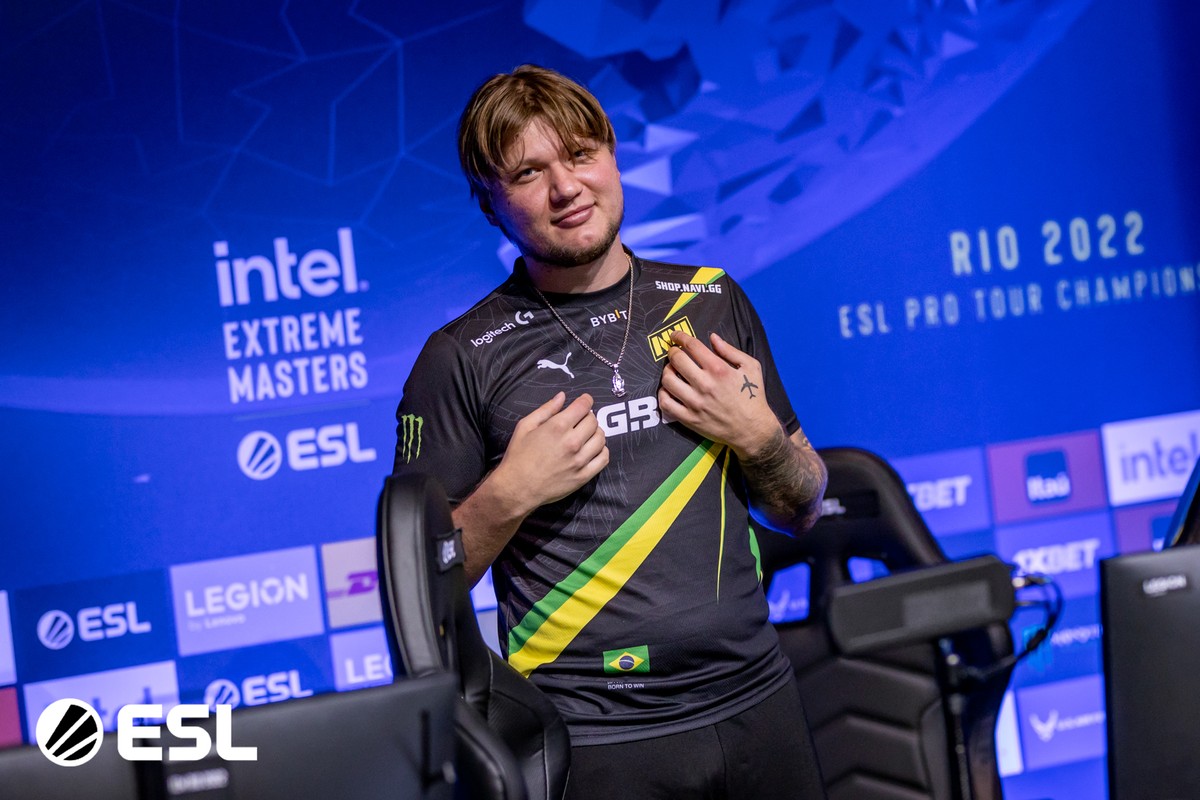 s1mple at the IEM Rio Major 2022