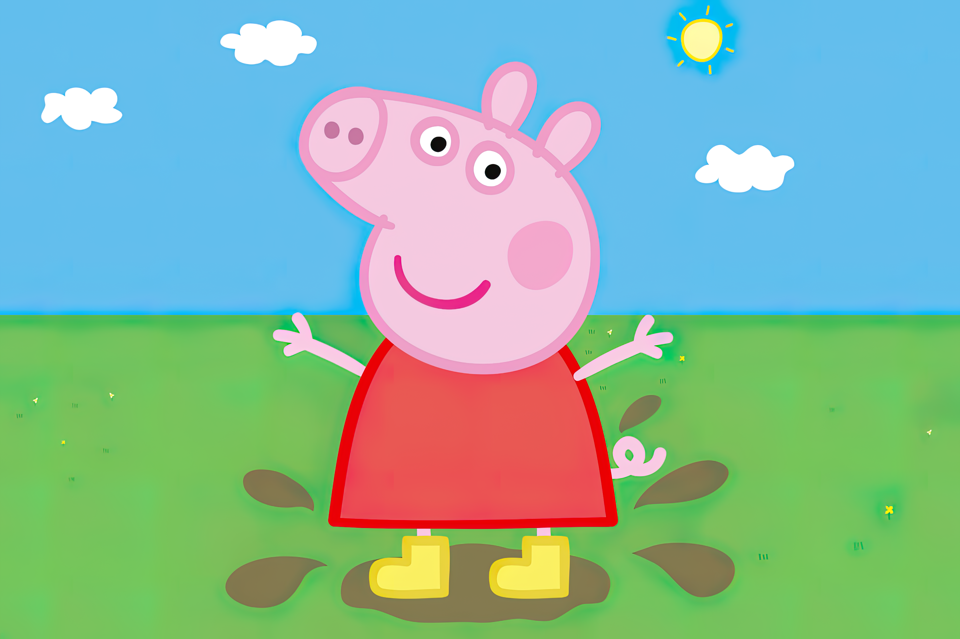 Tv Show Peppa Pig HD Wallpaper