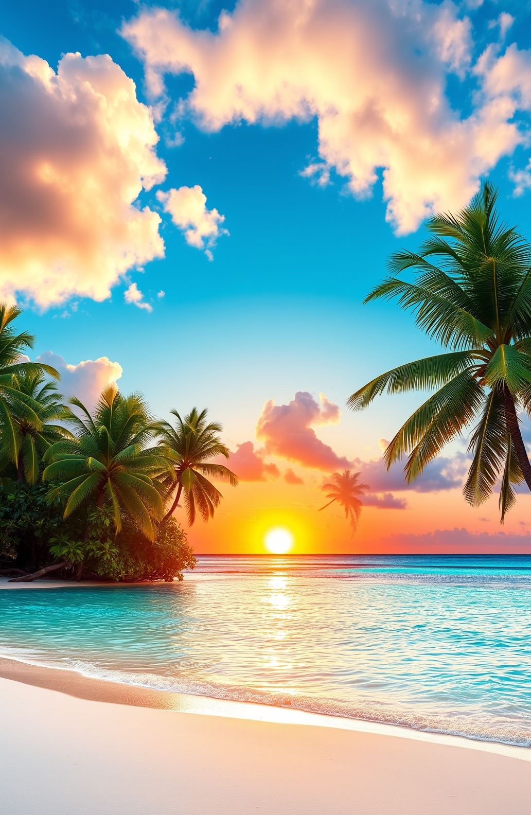 Tropical Island Wallpaper