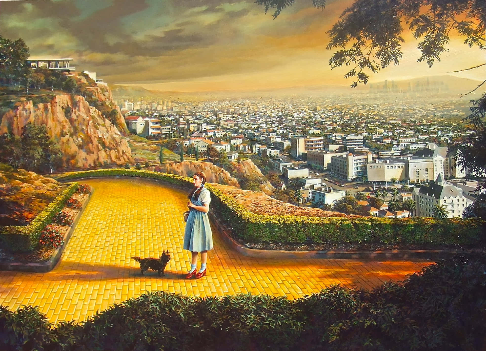 Wizard Of Oz Background Wallpaper