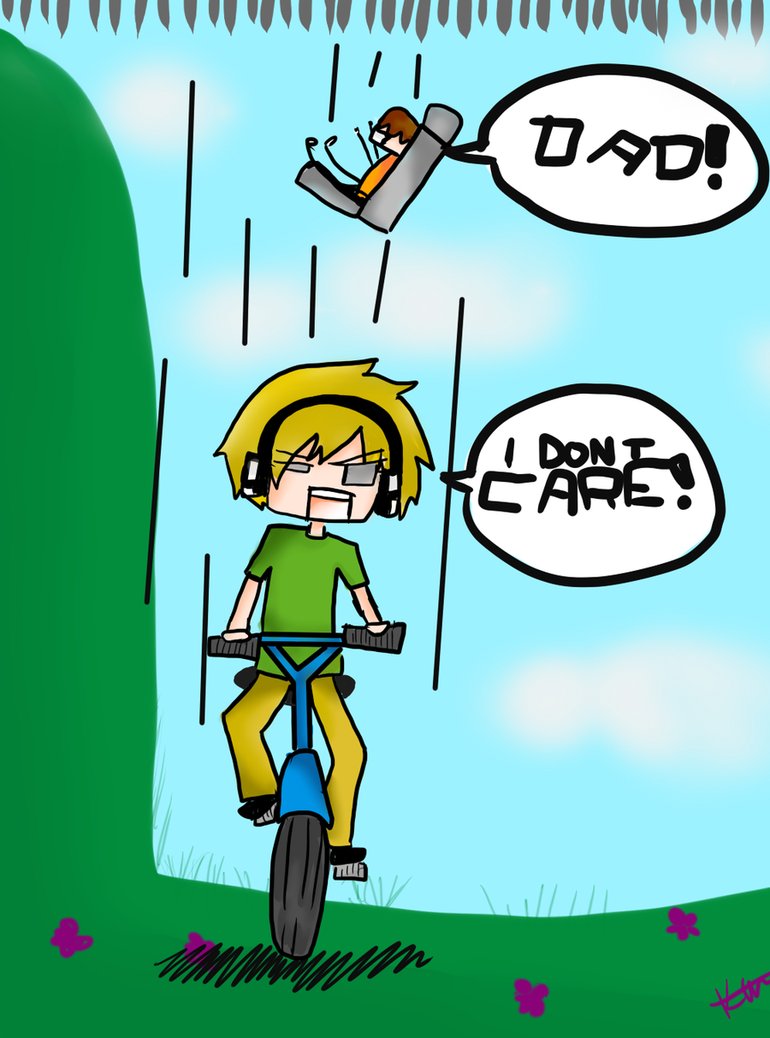 Happywheels Pewdiepie I Dont Care By Kmuddy5