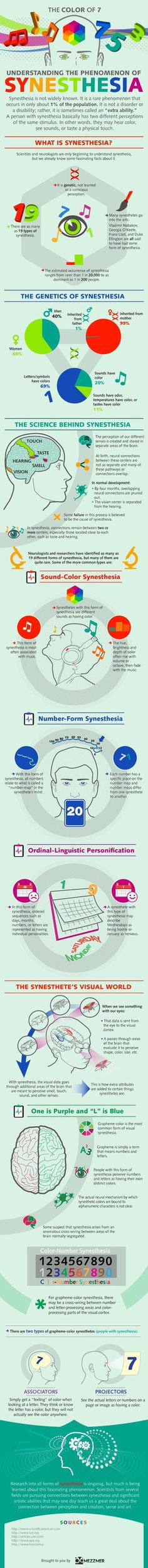 Best Synesthesia Image Psicologia Learning Styles Knowledge