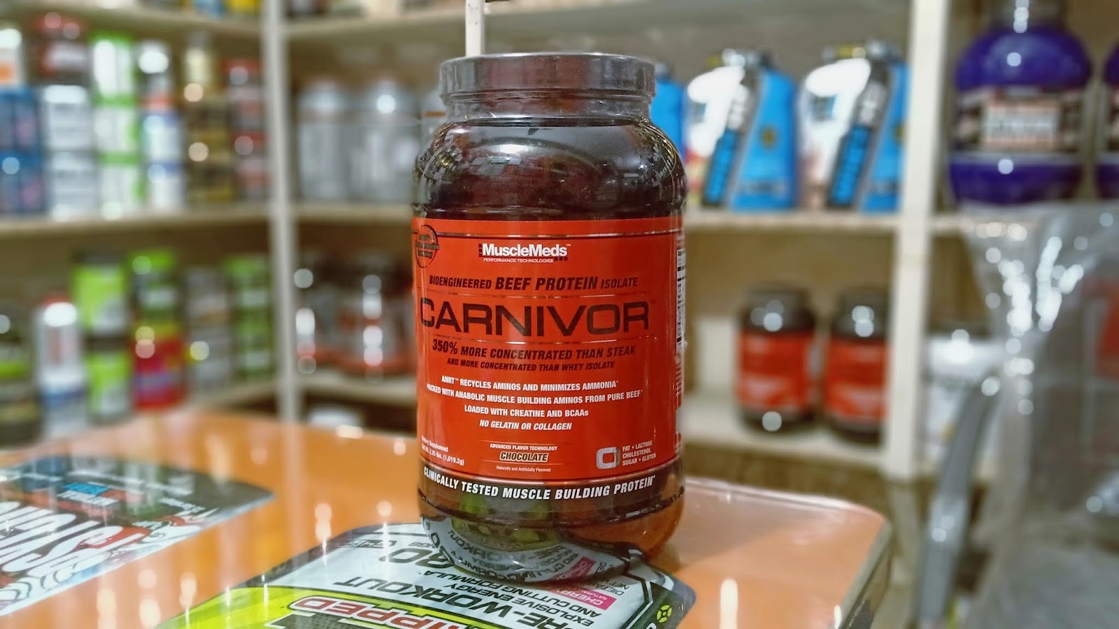 Musclemeds Carnivor Protein Isolate Powder Chocolate Lbs