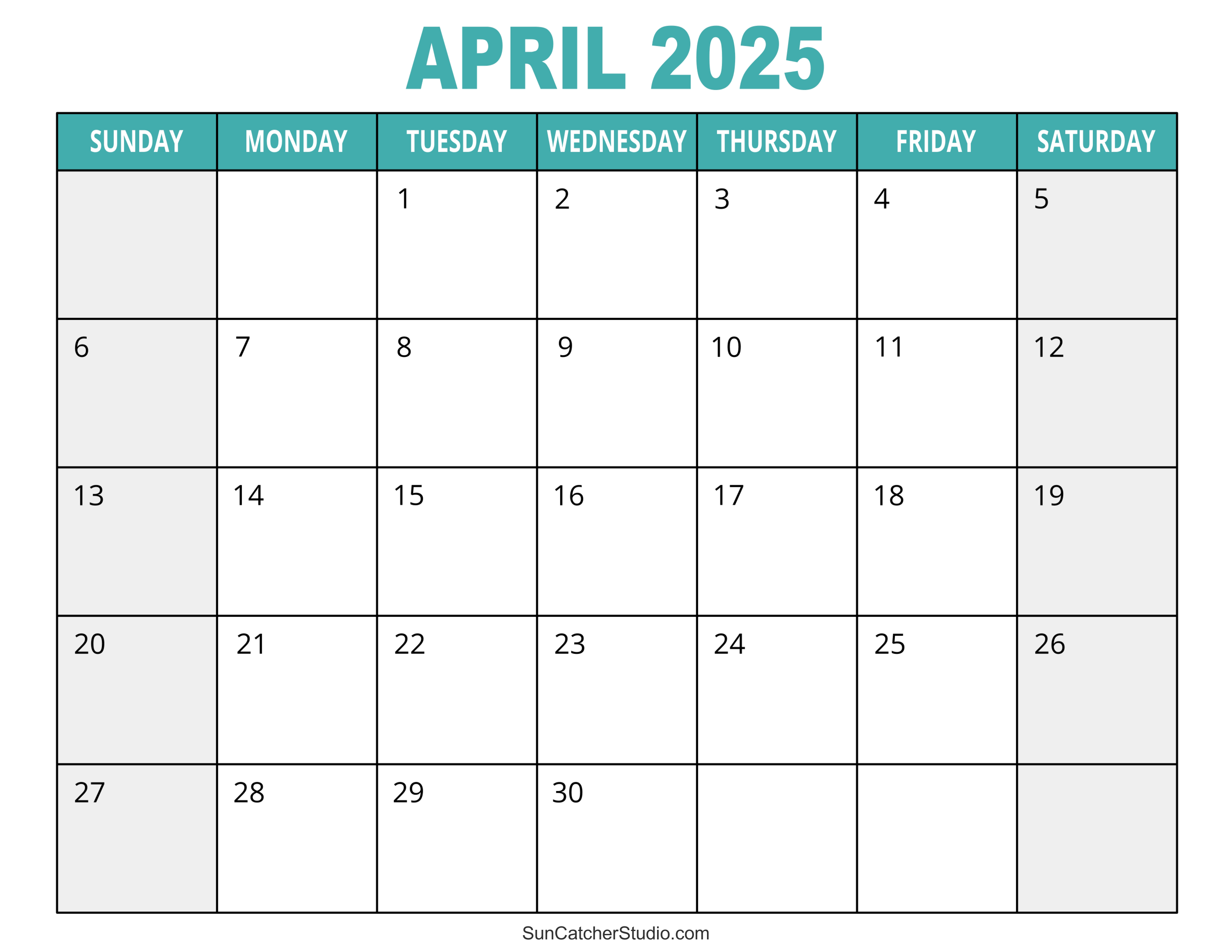 April Calendar Printable Word Count Wallpaper