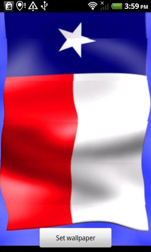 Bigger Texas State Flag Wallpaper For Android Screenshot
