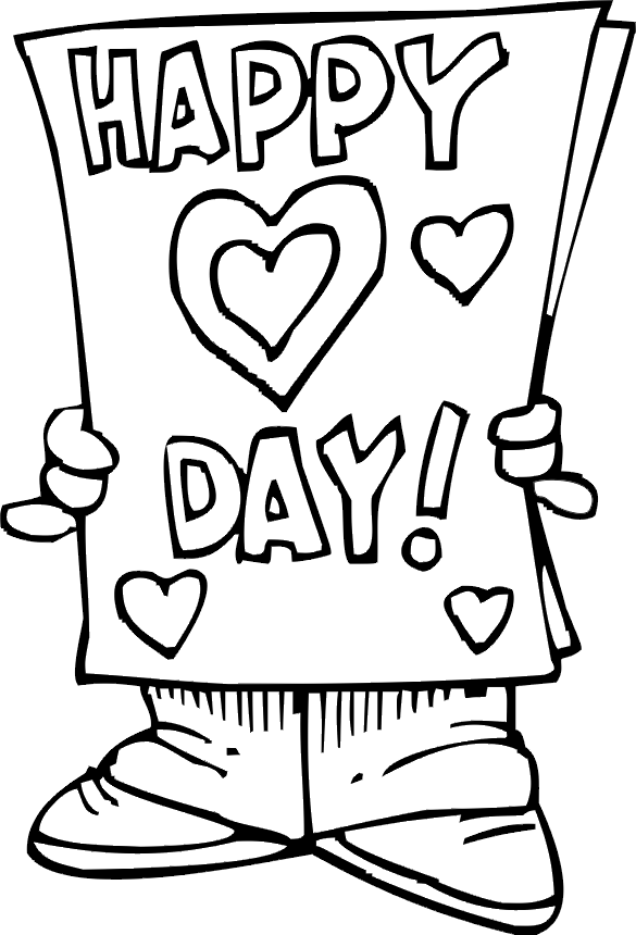 scooby doo valentine day coloring pages