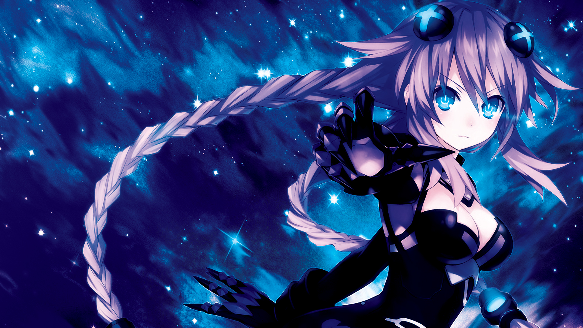 Hyperdimension Neptunia Purple Heart Wallpaper On