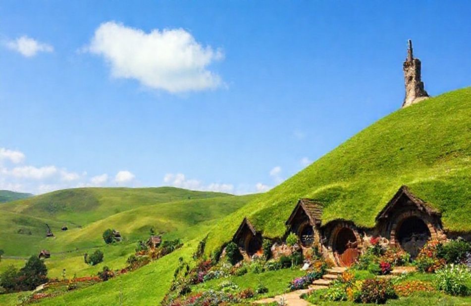 The Hobbit Shire Wallpaper