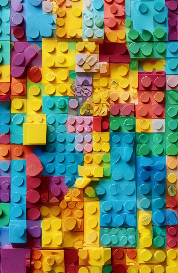 Lego Brick Wallpaper