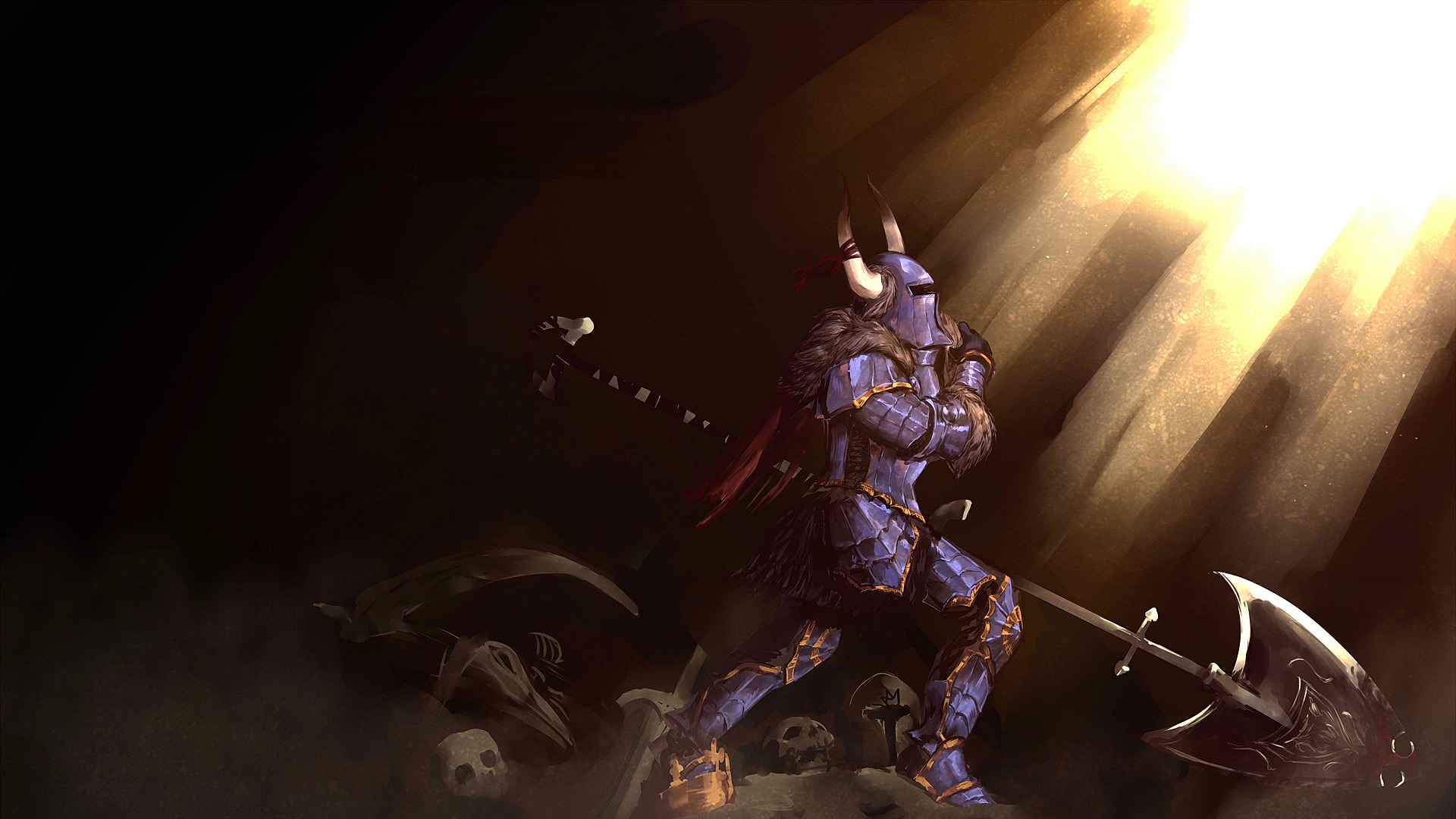Shovel Knight Video Game HD Wallpaper