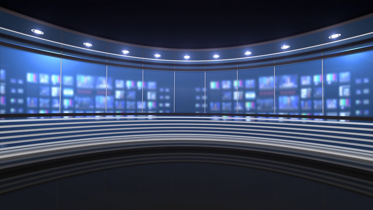 Virtual Set Background HD Empty Studio Background