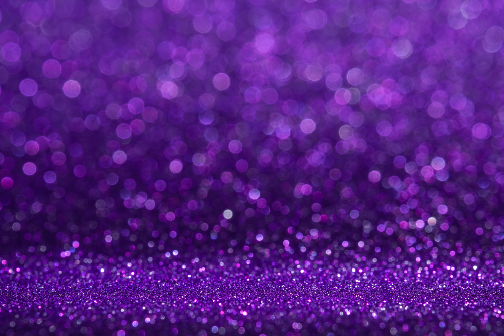 Life Magic Box Purple Sparkle Background For Photo Studio Fantasy