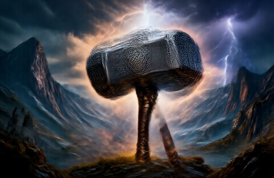Thor S Hammer Wallpaper