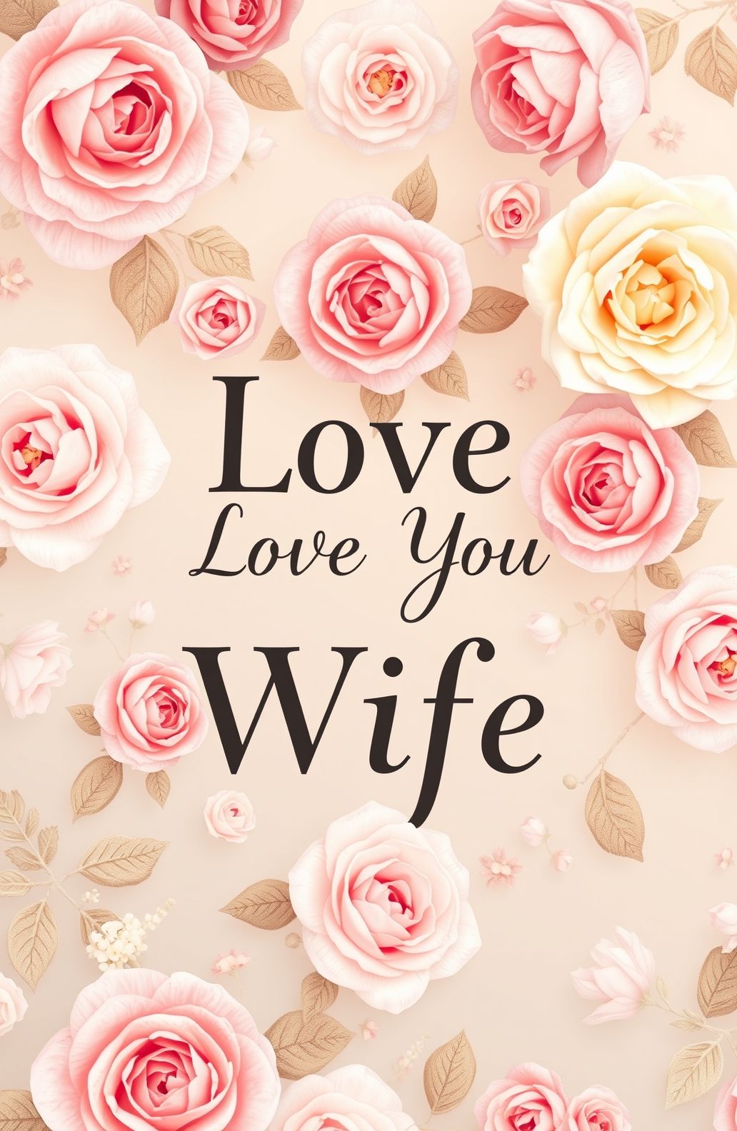 Love You Wife Wallpaper