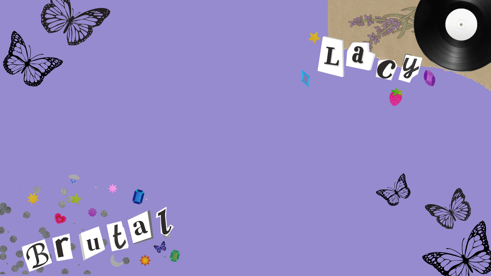 Olivia Rodrigo Desktop Wallpaper Aesthetic Purple