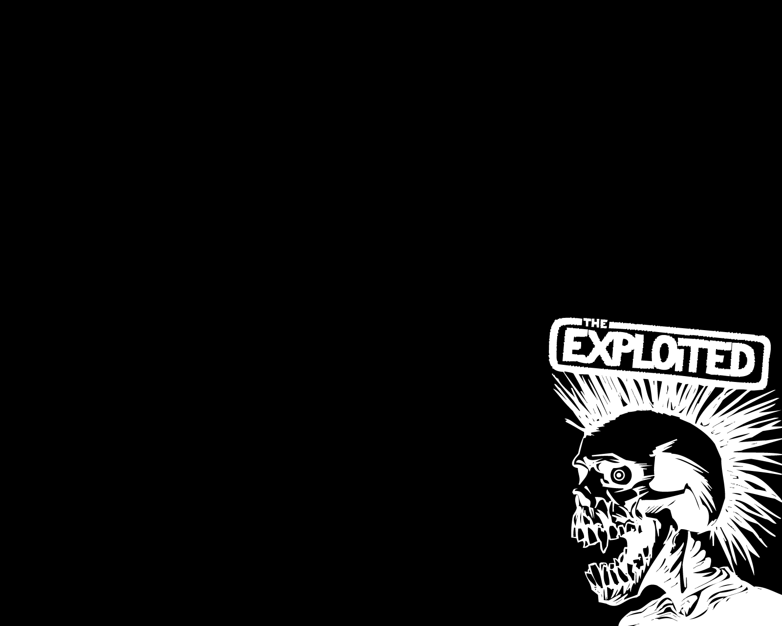 Wallpaper Of Original Hardcore Band The Exploited