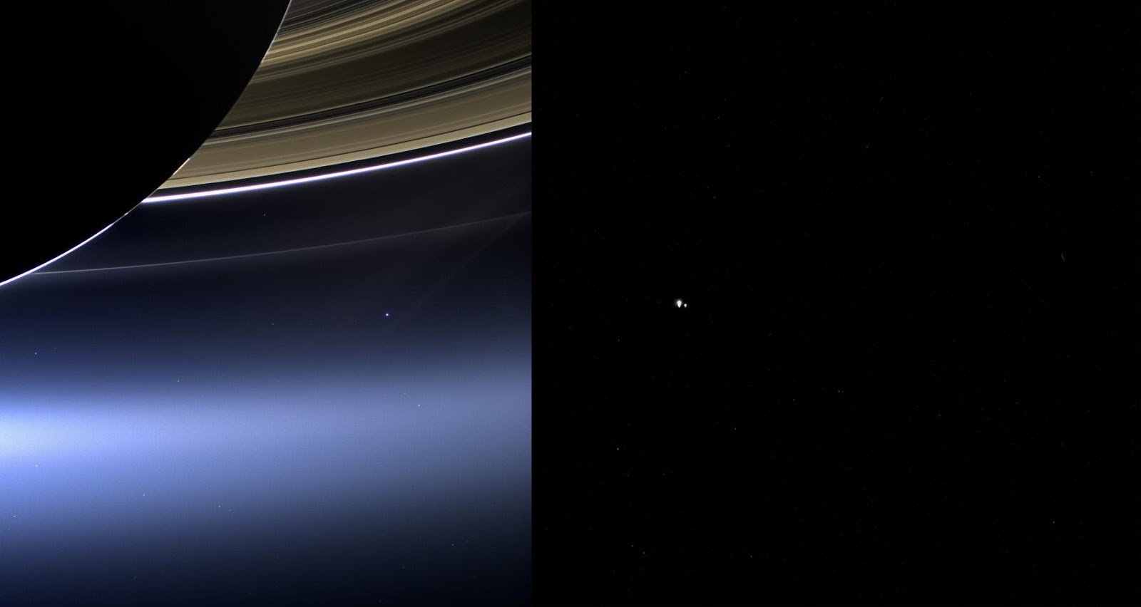 Pale Blue Dot Cassini Spacecraft Wallpaper Teahub Io